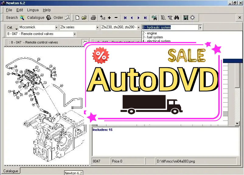 Books - Catálogo de repuestos AutoDVD McCormick Newton