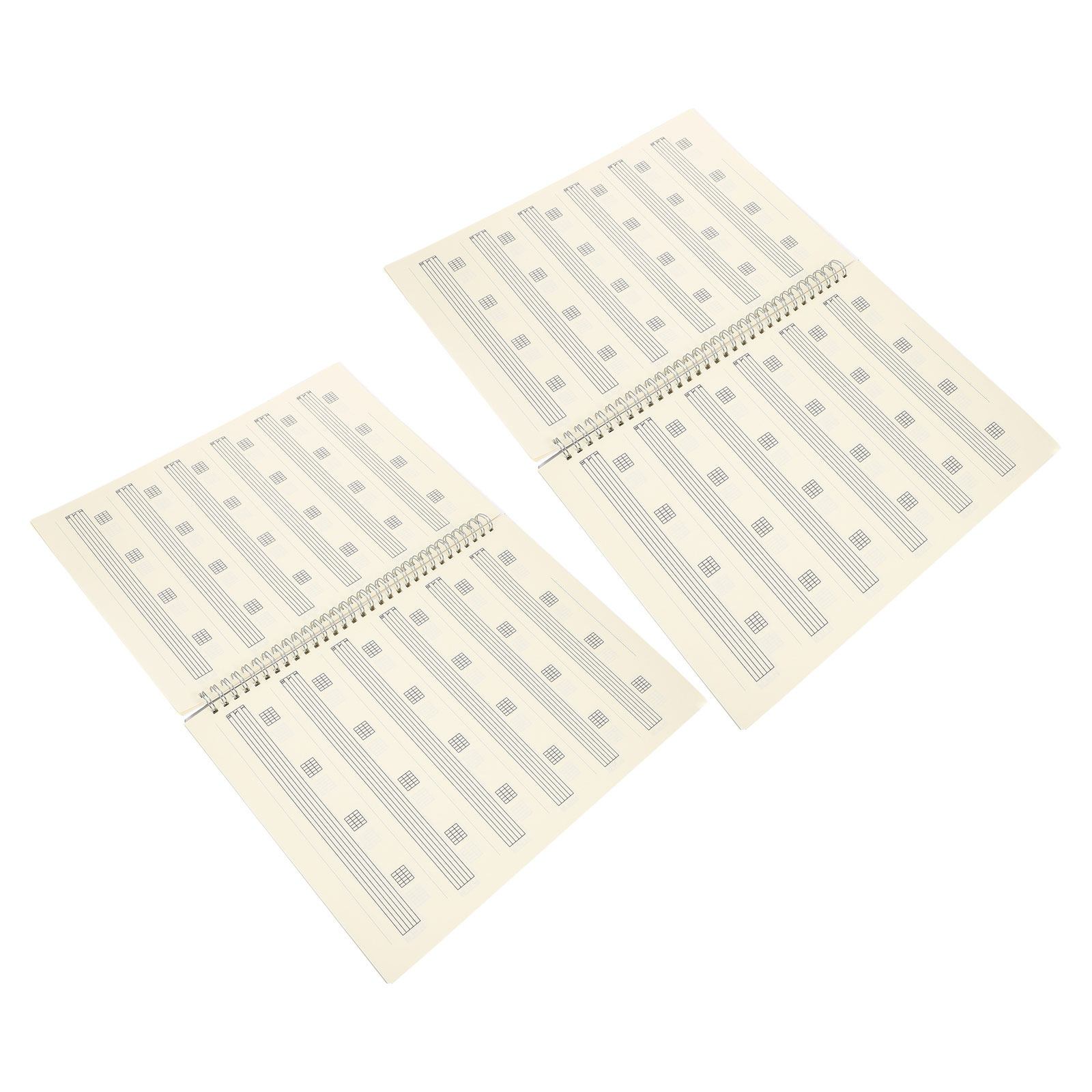 Blank Sheet Music Notebook - 2 unidades de cuaderno de tablaturas