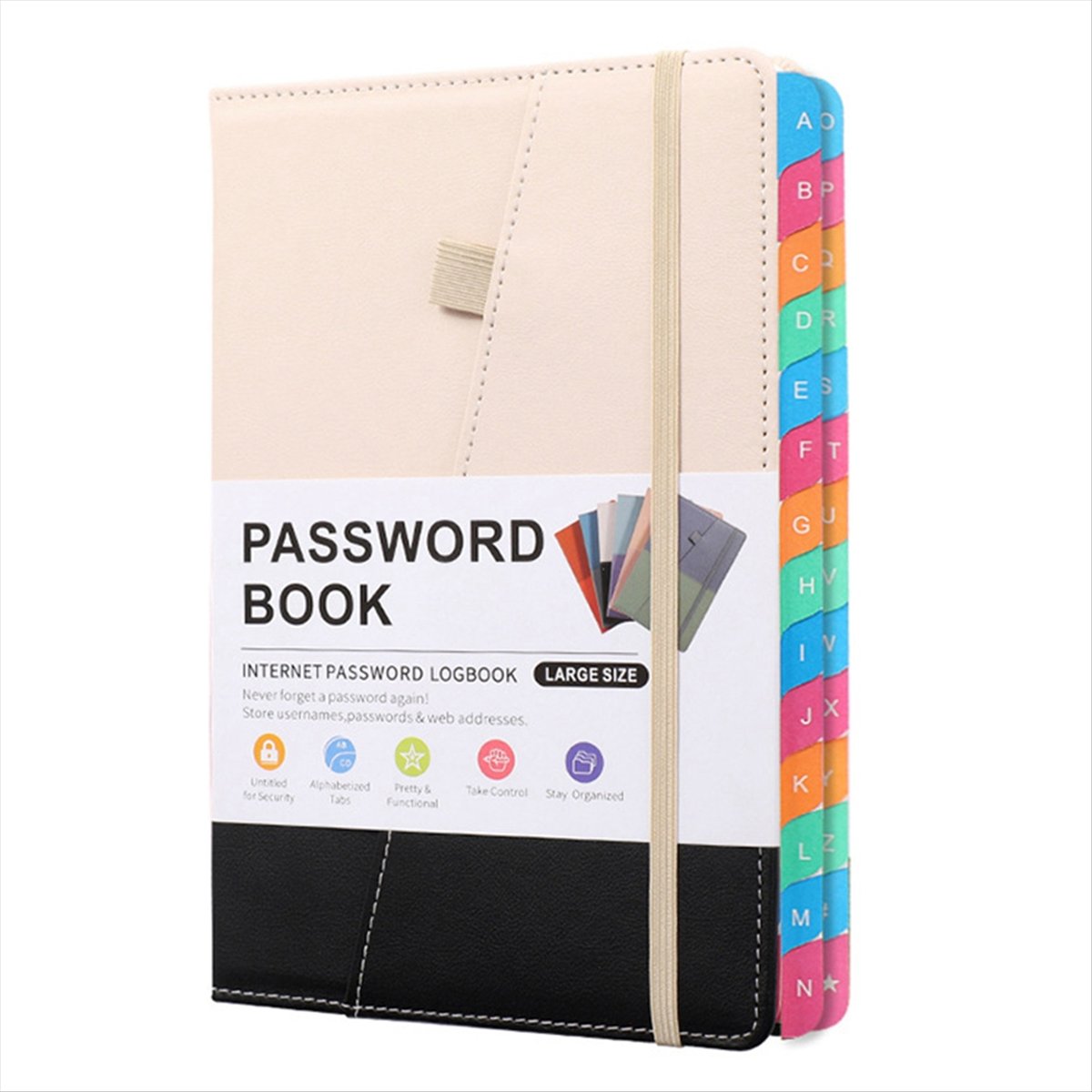 Books - Libreta para guardar contraseñas N82R con