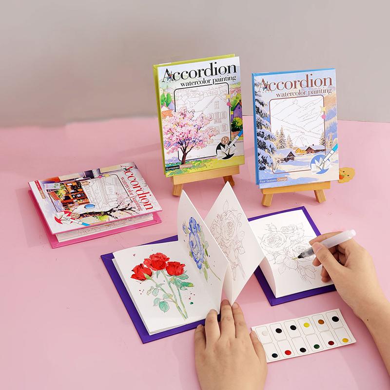 Libro de pintura de acuarela p - Books reseña y precio