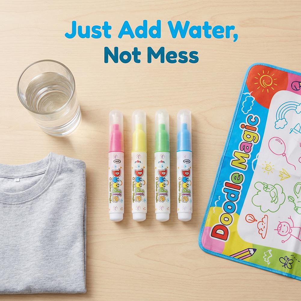 Bolígrafo de agua mágico reuti - Reusable Water Magic Coloring Book reseña y precio