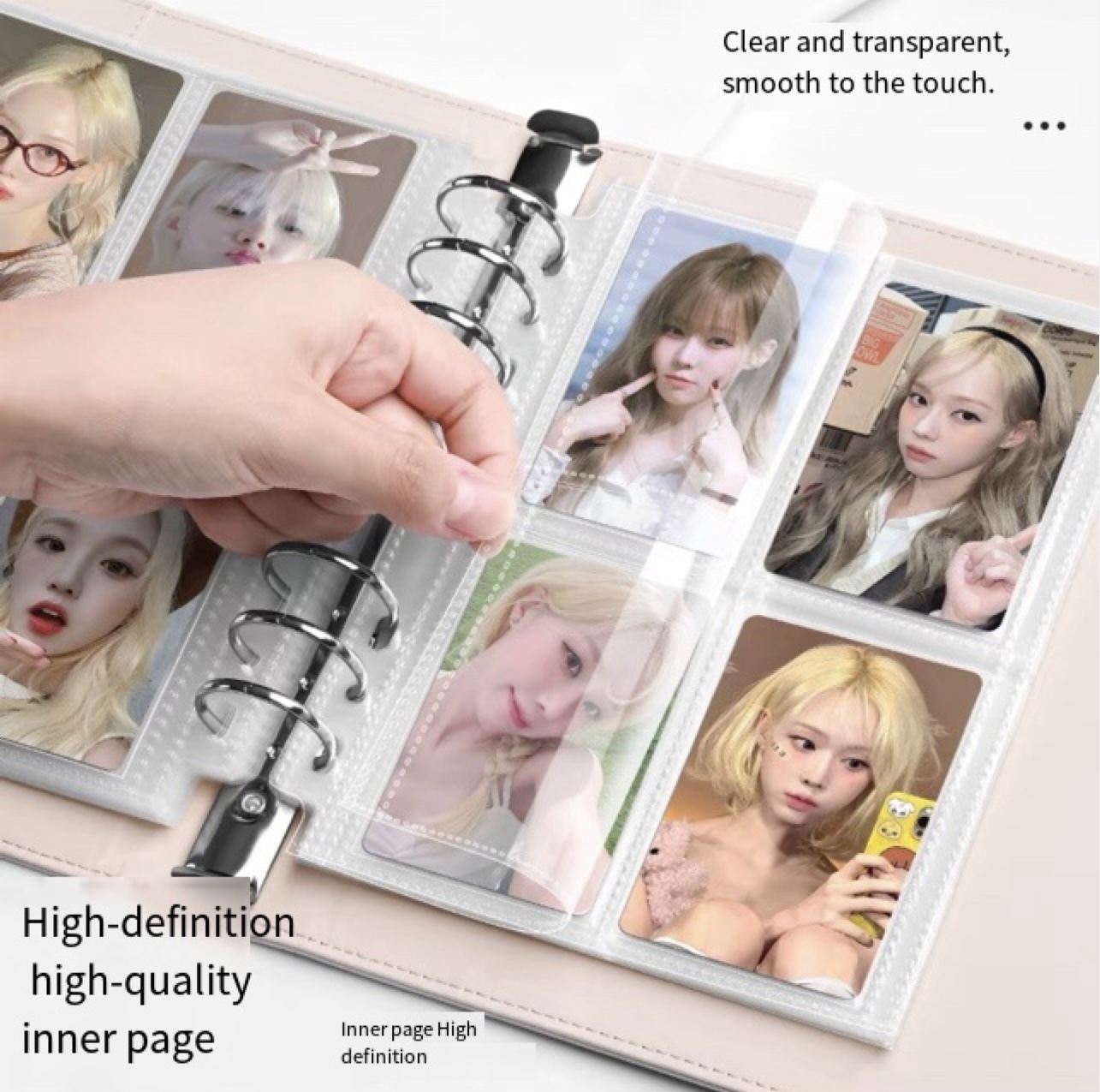 Carpeta ligera de lujo Platinu - Kpop Photo Card Binder 3 Inch reseña y precio