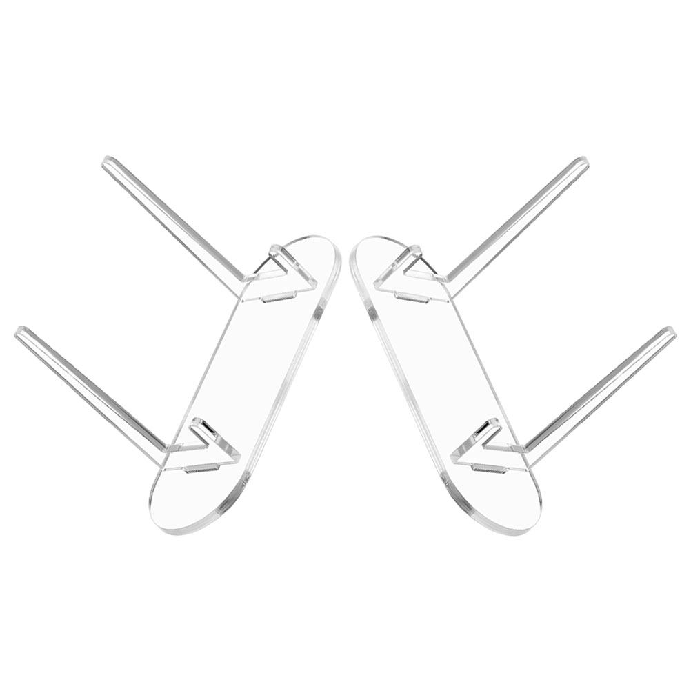 2 unidades de soporte transpar - Clear Acrylic Book Stand Holder reseña y precio