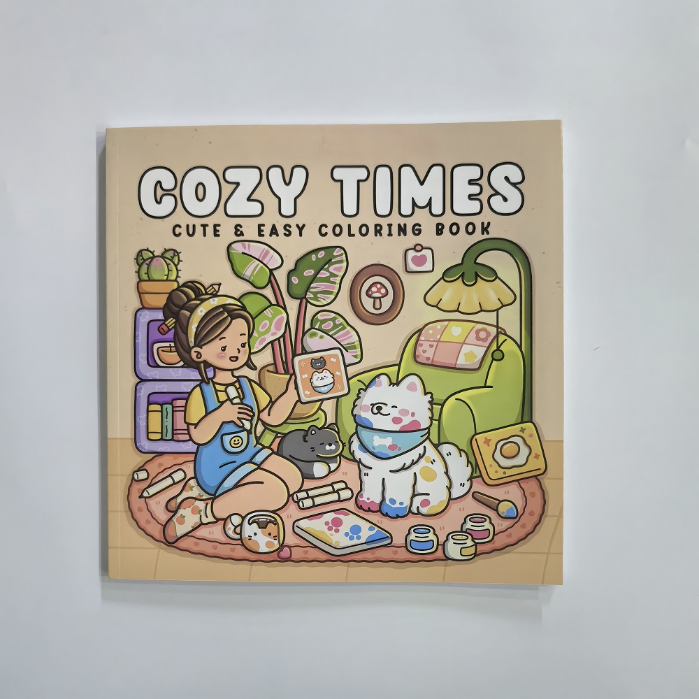 Cozy Time Libro para colorear  - Adult Coloring Book Stress Relief reseña y precio