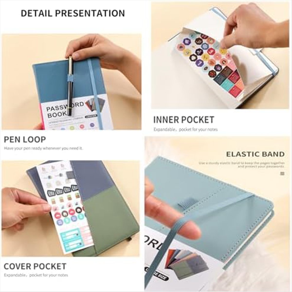 Libreta para guardar contraseñ - Books reseña y precio