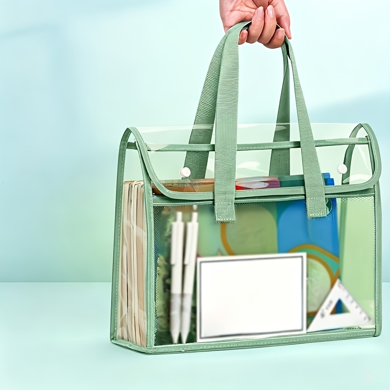 Bolsa de mano transparente de  - Stationery Books reseña y precio