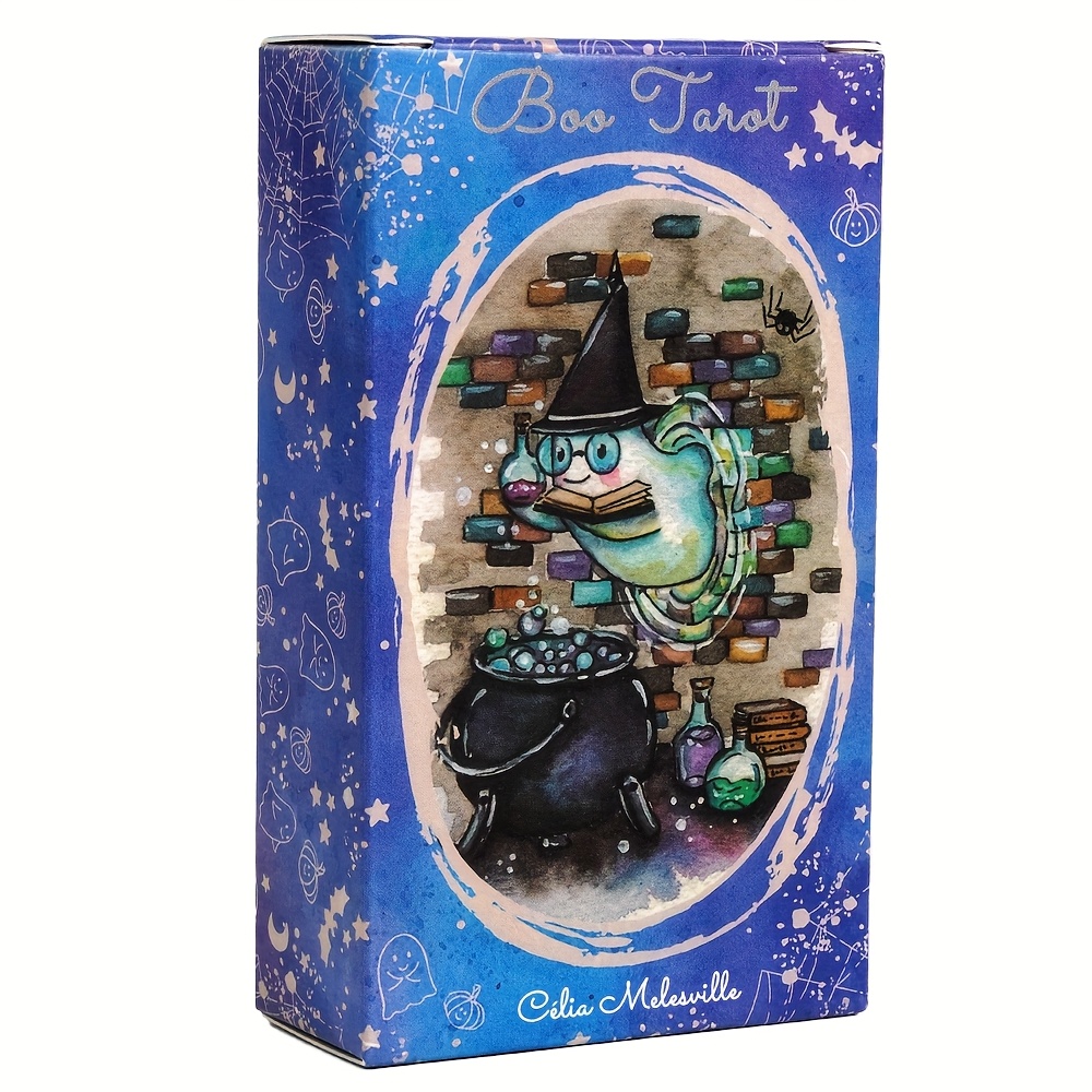 Boo Tarot Deck Fantasmas Tarje - Tarot Deck With Guidebook reseña y precio