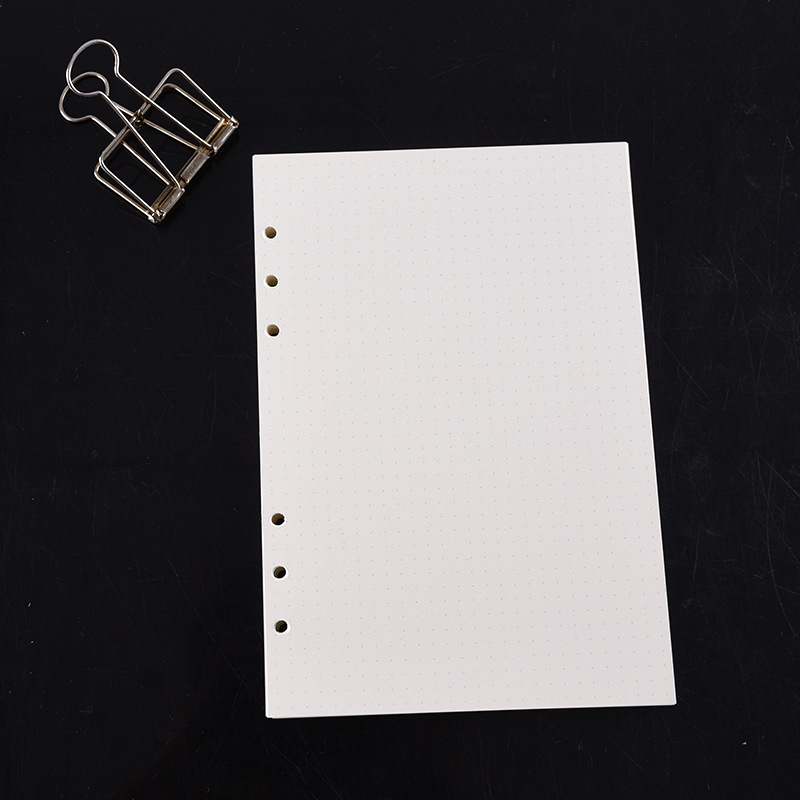 Cuaderno de hojas sueltas A5 A - A5 Spiral Dotted Grid Notebook reseña y precio