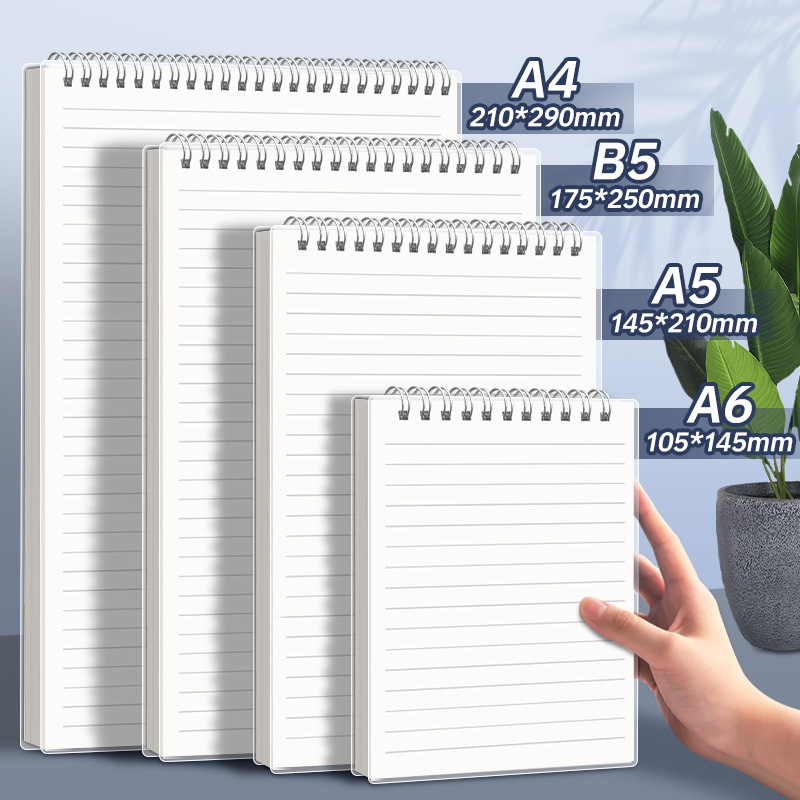 Cuaderno de bobina de libro en - A5 Spiral Dotted Grid Notebook reseña y precio